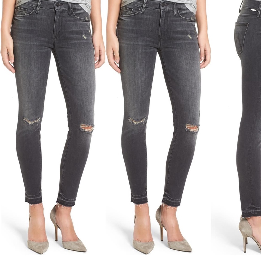 *MOTHER || The Looker Raw Hem